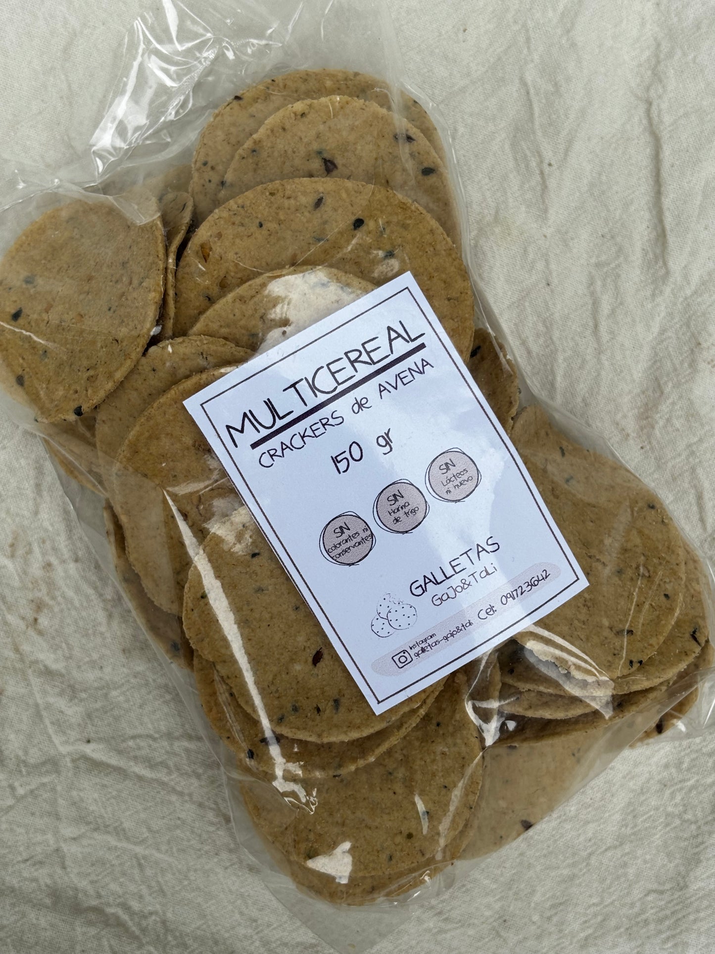 Crackers Multicereales