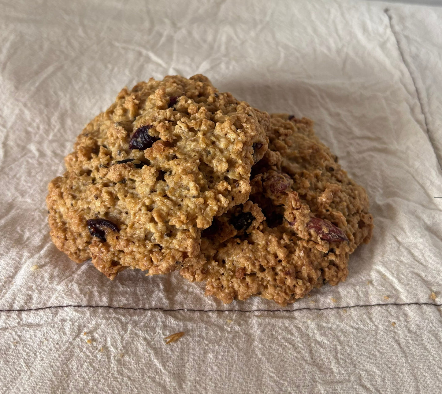 Galletas de Avena, Arandanos y Almendras