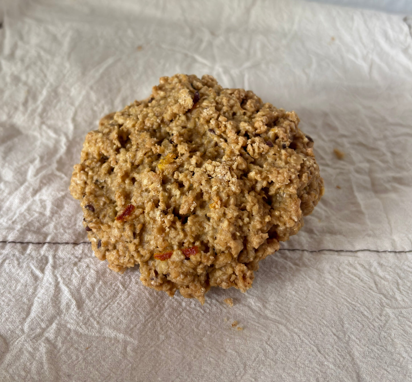 Galletas de Avena, Naranja y Lino